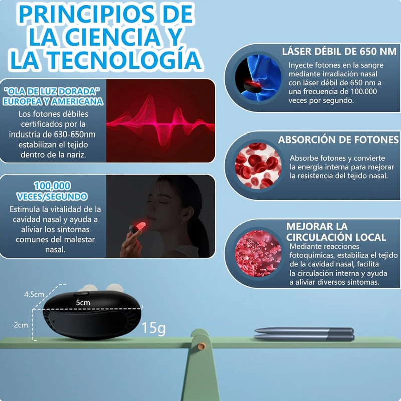 RESPIRIA - Elimina la Sinusitis, Congestión Nasal & Alergias - Respira Mejor - 5